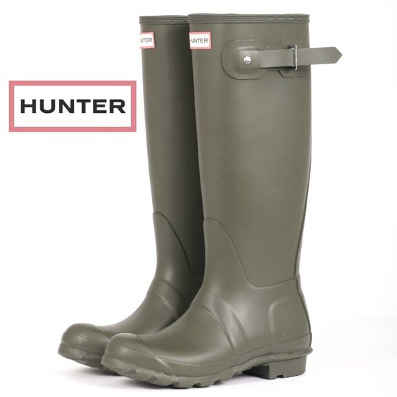 Hunter Shoes - COPY - Hunter Original Tall Rain Boots - Size 8